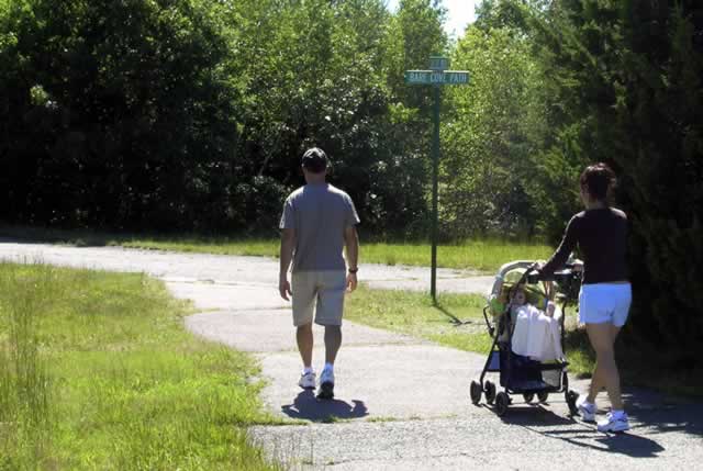 Walkers on Sheltry Path